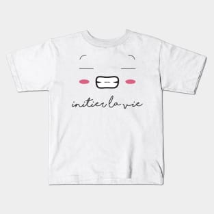 "Croquer la vie" | initier la vie Kids T-Shirt